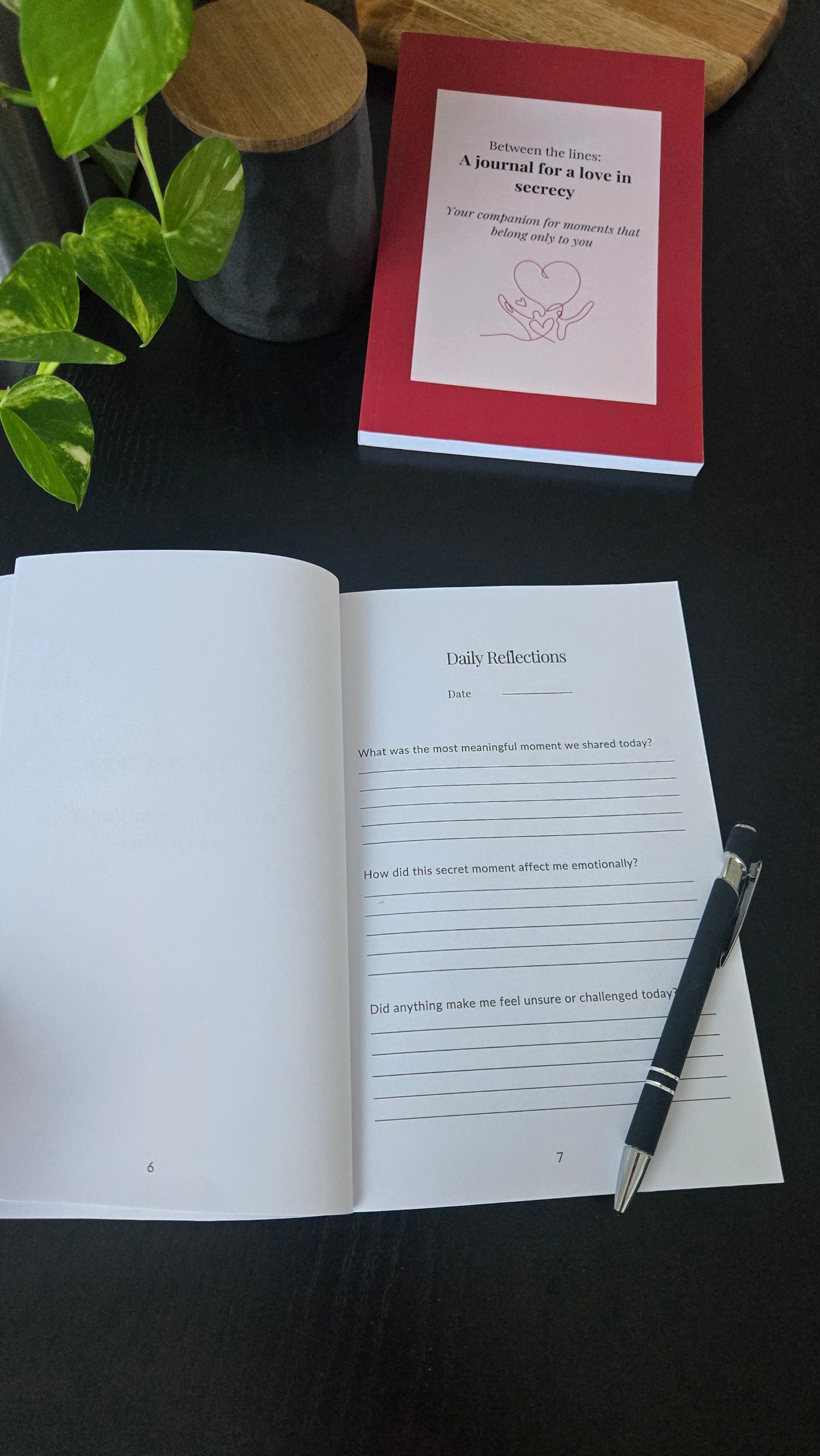 Love in Secrecy Journal – Print Edition (90-Day Guided Journal)