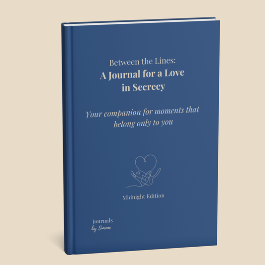 Love in Secrecy – Midnight Edition Print | 90-Day Digital Journal for Hidden Emotions & Clarity