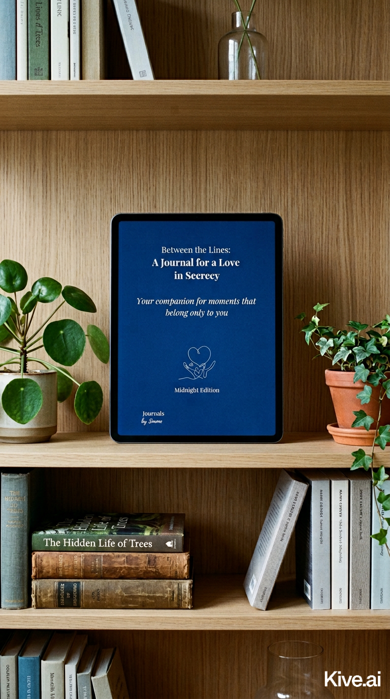 Love in Secrecy Journal (Midnight Edition) – 90-Day Guided Journal for Secret Love and Emotional Clarity