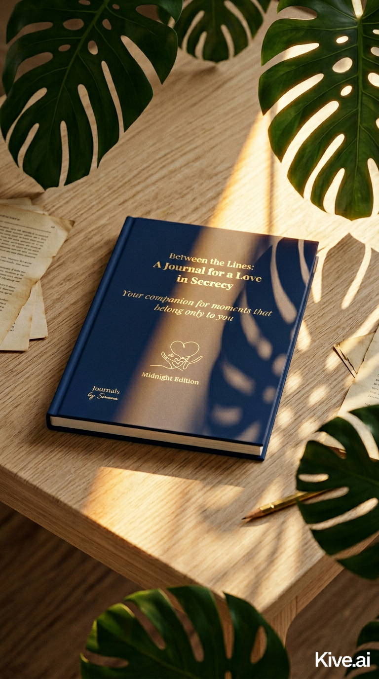 Love in Secrecy Journal Midnight Edition – Print Edition (90-Day Guided Reflection Journal)
