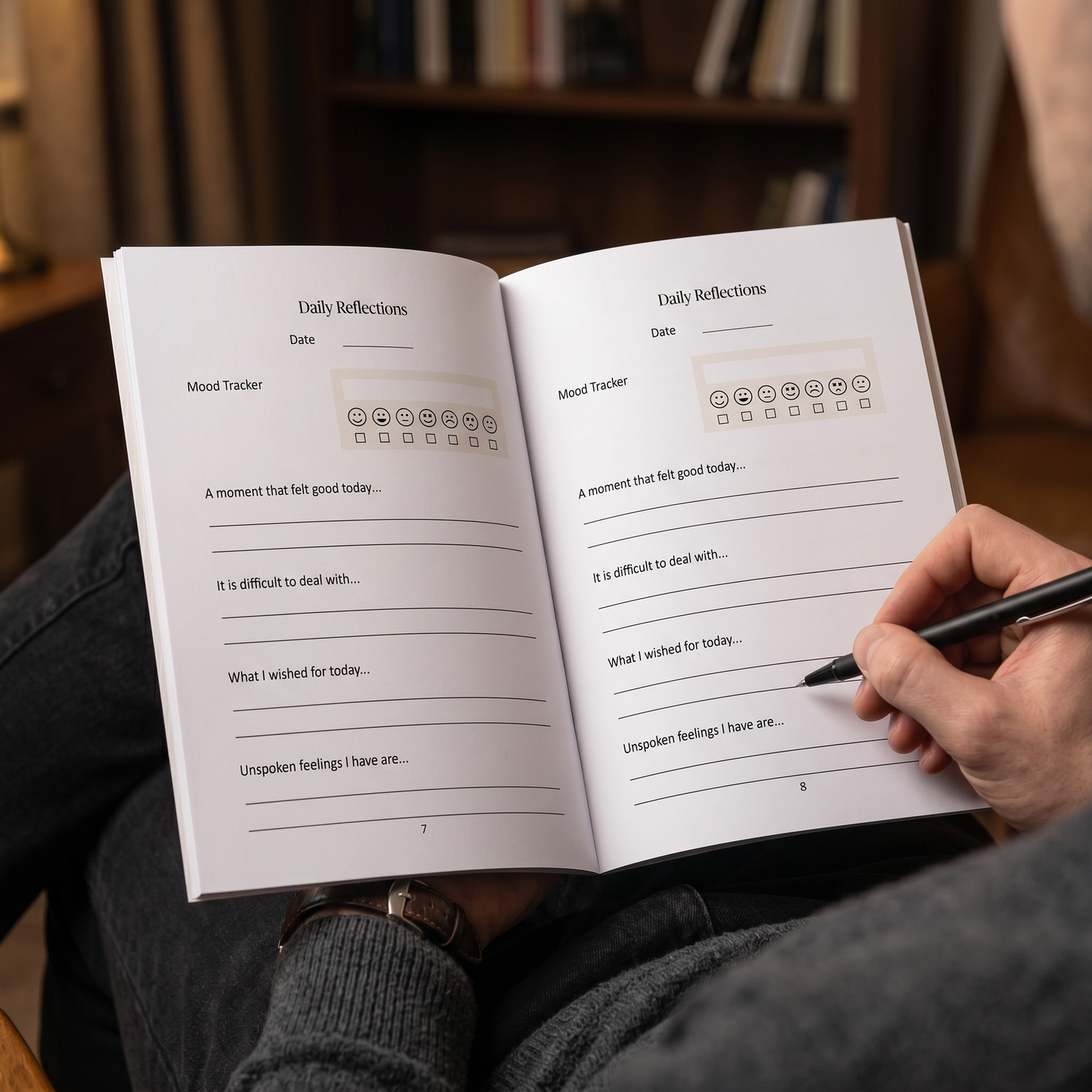 Love in Secrecy Journal Midnight Edition – Print Edition (90-Day Guided Reflection Journal)