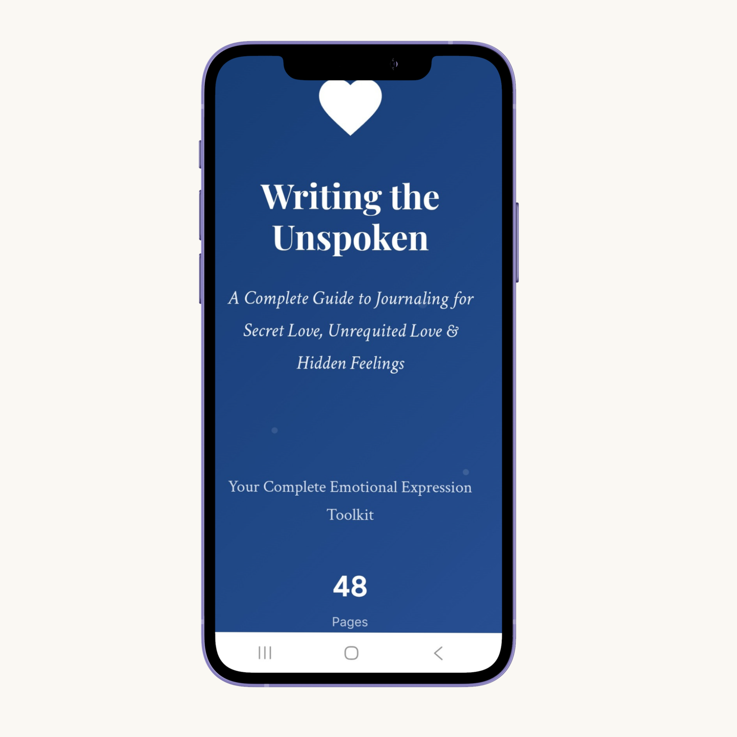 Writing the Unspoken Midnight Edition Interactive Web App eBook