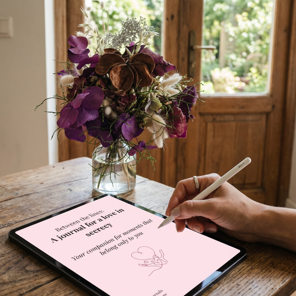 Love in Secrecy Journal (Standard Edition) – 90-Day Guided Journal for Secret Love and Unspoken Feelings
